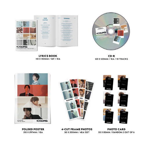 キュヒョン(SUPER JUNIOR) - COLORS [1st Album/Photo Book ver.]