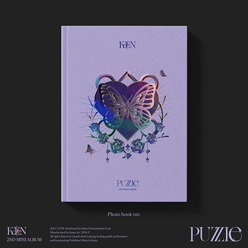 KEN(VIXX) - PUZZLE [2nd Mini Album/Photo book ver.]