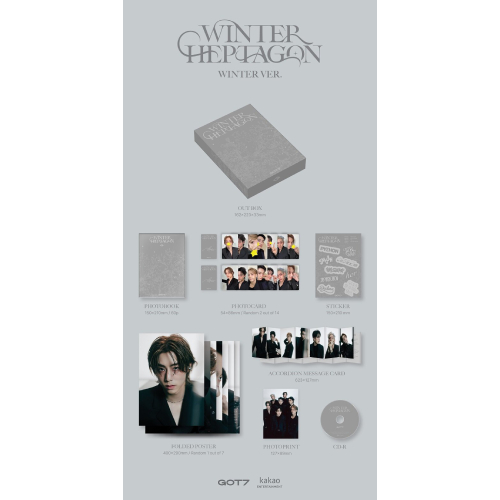 GOT7 - WINTER HEPTAGON [Mini Album/2種のうち1種ランダム発送]