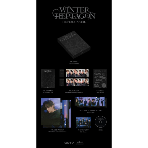 GOT7 - WINTER HEPTAGON [Mini Album/2種のうち1種ランダム発送]