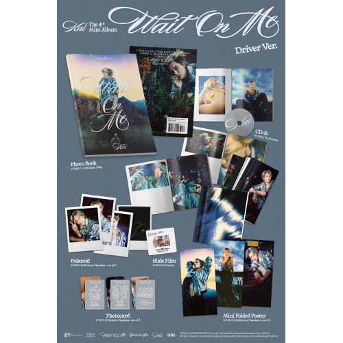 カイ(EXO) - Wait On Me [4th Mini Album/Photo Book ver./2種のうち1種ランダム発送]