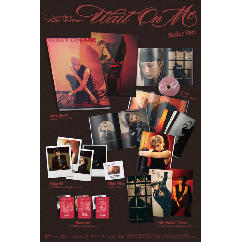 カイ(EXO) - Wait On Me [4th Mini Album/Photo Book ver./2種のうち1種ランダム発送]