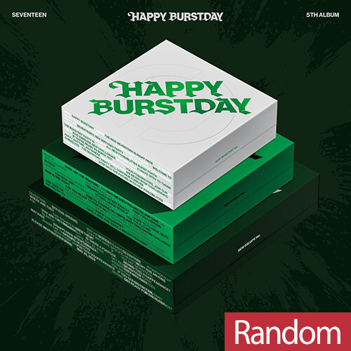 SEVENTEEN - HAPPY BURSTDAY [5th Album/3種のうち1種ランダム発送]