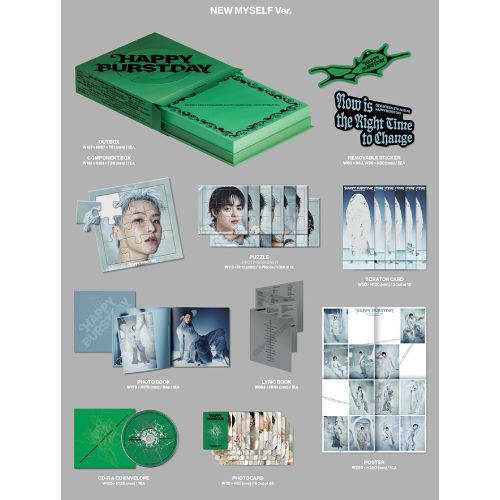 SEVENTEEN - HAPPY BURSTDAY [5th Album/3種のうち1種ランダム発送]