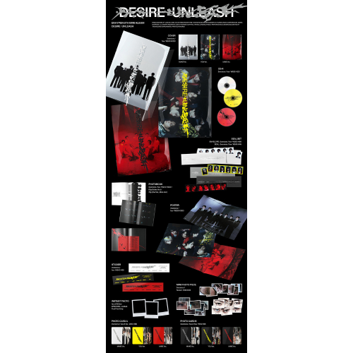 ENHYPEN - DESIRE : UNLEASH [6th Mini Album/3種のうち1種ランダム発送]