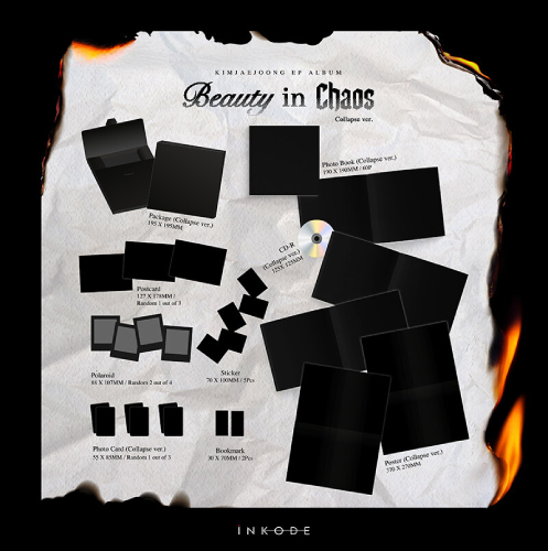 キム・ジェジュン - Beauty in Chaos [2種のうち1種ランダム発送]