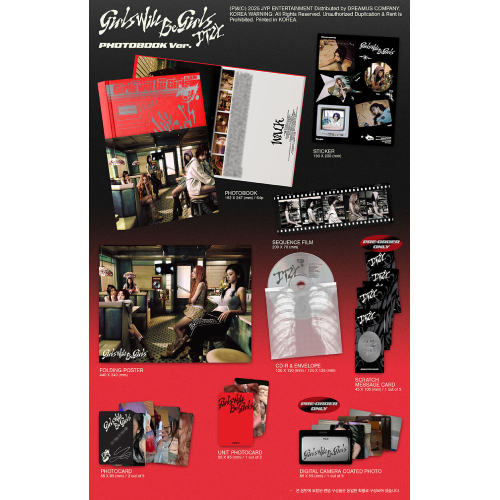 ITZY - Girls Will Be Girls [10th Mini Album/Photobook Ver.]