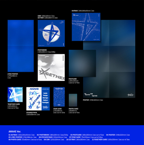 TOMORROW X TOGETHER - THE STAR CHAPTER：TOGETHER [4th Full Album/3種のうち1種ランダム発送]