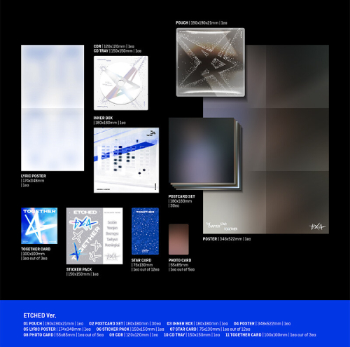 TOMORROW X TOGETHER - THE STAR CHAPTER：TOGETHER [4th Full Album/3種のうち1種ランダム発送]