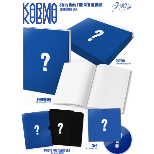 Stray Kids - KARMA [4th Full Album/2種のうち1種ランダム発送]