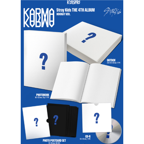 Stray Kids - KARMA [4th Full Album/2種のうち1種ランダム発送]