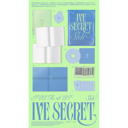 IVE - IVE SECRET [4th EP/3種のうち1種ランダム発送]