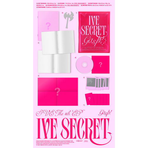IVE - IVE SECRET [4th EP/3種のうち1種ランダム発送]