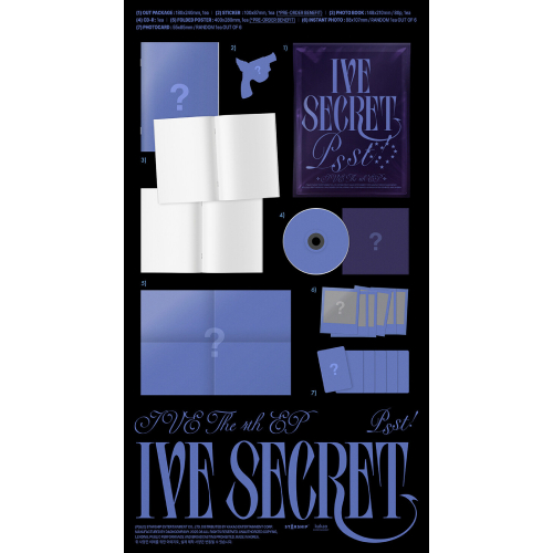 IVE - IVE SECRET [4th EP/3種のうち1種ランダム発送]