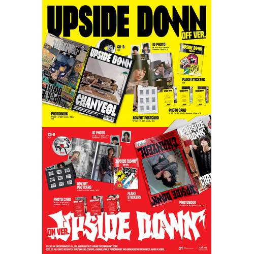 チャンヨル(EXO) - Upside Down [2nd Mini Album/PHOTO BOOK Ver./2種のうち1種ランダム発送]