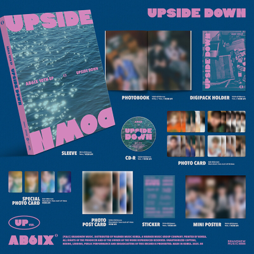 AB6IX - UPSIDE DOWN [10th EP/Photobook Ver./2種のうち1種ランダム発送]