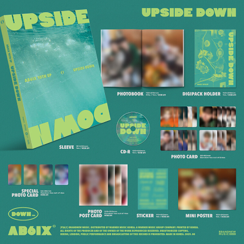 AB6IX - UPSIDE DOWN [10th EP/Photobook Ver./2種のうち1種ランダム発送]