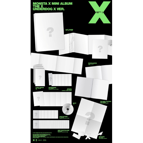 MONSTA X - THE X [13th Mini Album/一般盤/4種のうち1種ランダム発送]