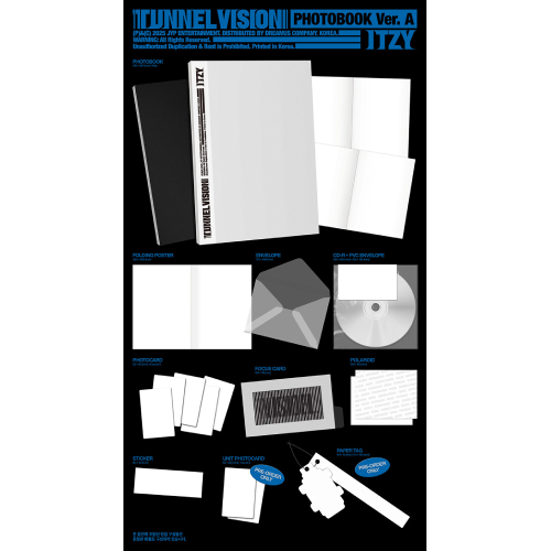 ITZY - TUNNEL VISION [11th Mini Album/Photobook Ver./2種のうち1種ランダム発送]