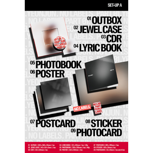 ヨンジュン(TXT) - NO LABELS : PART 01 [3種のうち1種ランダム発送]