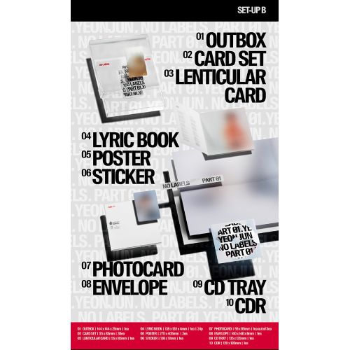 ヨンジュン(TXT) - NO LABELS : PART 01 [3種のうち1種ランダム発送]