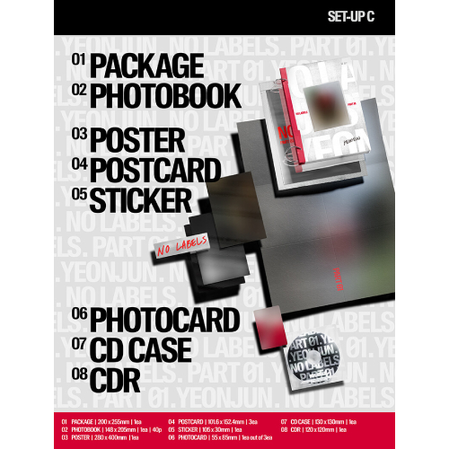 ヨンジュン(TXT) - NO LABELS : PART 01 [3種のうち1種ランダム発送]