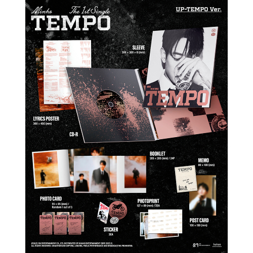 ミンホ(SHINee) - TEMPO [1st Single/2種のうち1種ランダム発送]