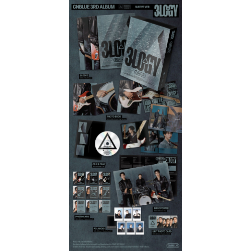 CNBLUE - 3LOGY [3rd Full Album/SLEEVE Ver.]