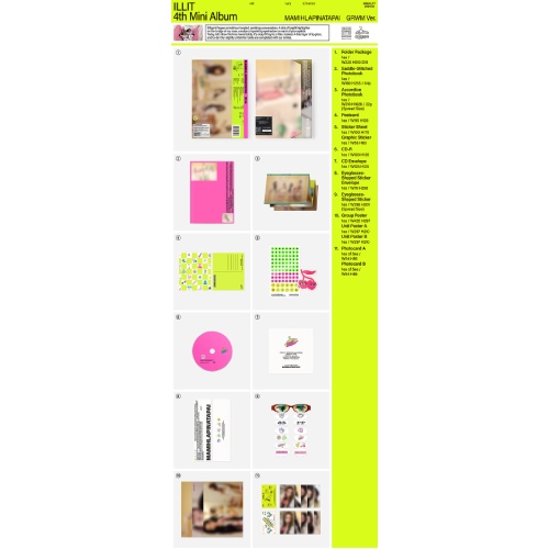 ILLIT - MAMIHLAPINATAPAI [4th Mini Album/3種のうち1種ランダム発送]