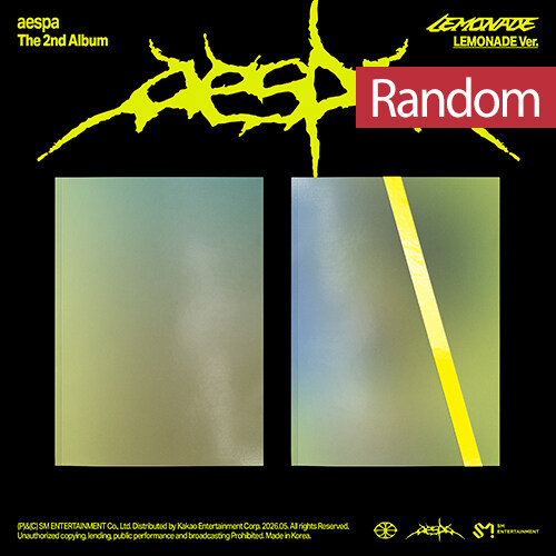 aespa - LEMONADE [2nd Full Album/LEMONADE Ver./2種のうち1種ランダム発送]