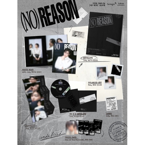 ユンサナ(ASTRO) - NO REASON [3rd Mini Album/2種のうち1種ランダム発送]