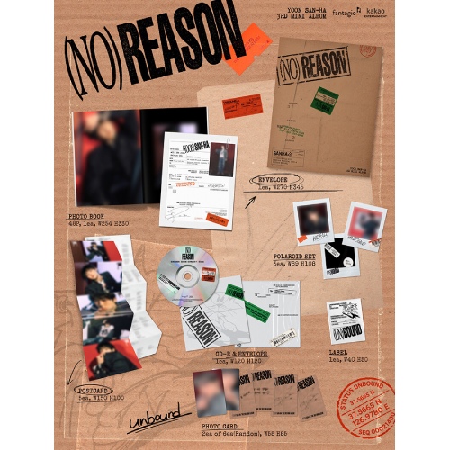 ユンサナ(ASTRO) - NO REASON [3rd Mini Album/2種のうち1種ランダム発送]