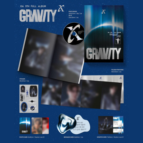 キム・ジュンス(XIA) - GRAVITY [5th Full Album/Cosmic Ver.]