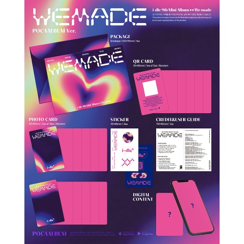 i-dle - We made [9th Mini Album/POCAALBUM Ver.]