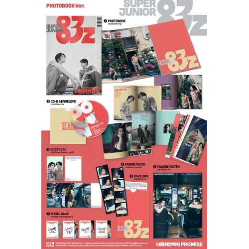 SUPER JUNIOR-83z - Promise [1st Mini Album/Photobook Ver.]