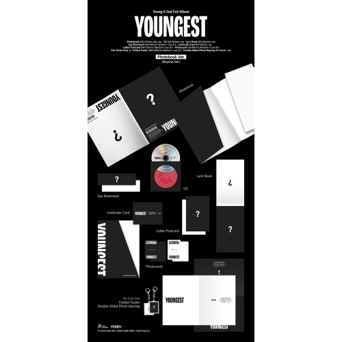 Young K(DAY6) - YOUNGEST [2nd Full Album/一般盤/2種のうち1種ランダム発送]
