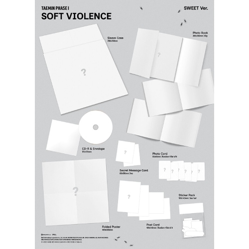 テミン(SHINee) - PHASE I : Soft Violence [Photobook Ver./2種のうち1種ランダム発送]