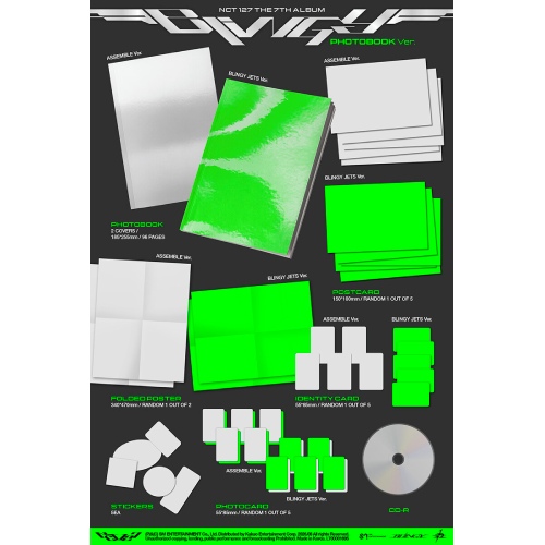 NCT127 - BLINGY [7th Full Album/Photobook Ver./2種のうち1種ランダム発送]