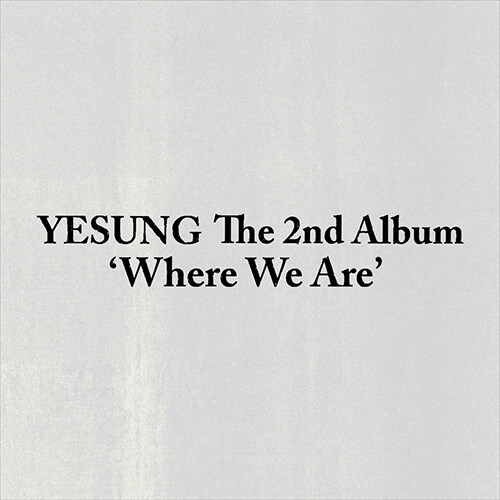 イェソン(SUPER JUNIOR) - Where We Are [2nd Full Album/Photobook Ver./3種のうち1種ランダム発送]