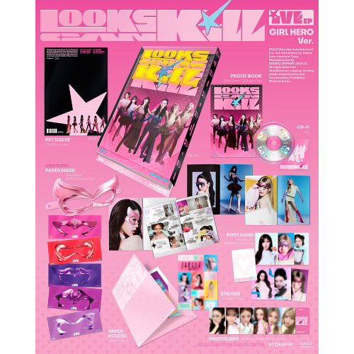 IVE - Looks Can Kill [5th EP Album/GIRL HERO ver.]