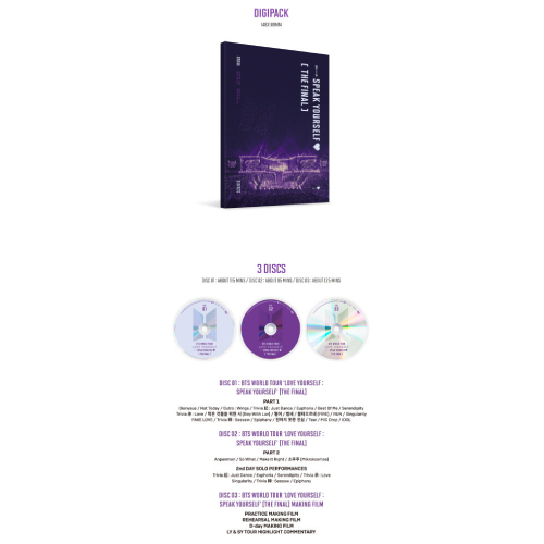 BTS ‐ WORLD TOUR ‘LOVE YOURSELF : SPEAK YOURSELF’ [THE FINAL] (DVD)