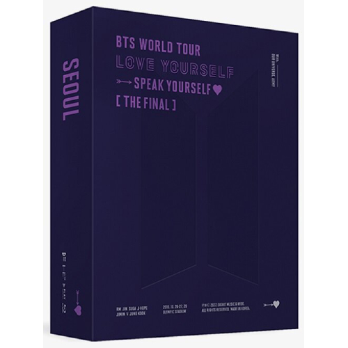 BTS ‐ WORLD TOUR ‘LOVE YOURSELF : SPEAK YOURSELF’ [THE FINAL] (Blu-ray)