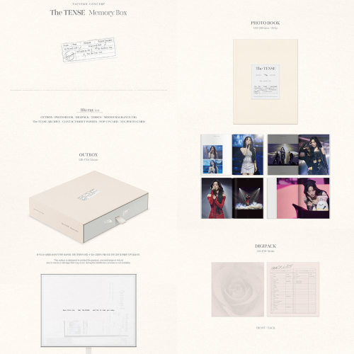 テヨン(少女時代) - 2025 CONCERT [The TENSE] Memory Box (Blu-ray)