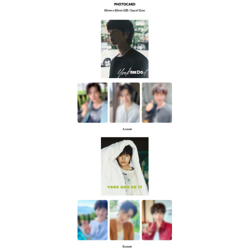ユク・ソンジェ(BTOB) - Yook Can Do It [PHOTOBOOK by Esquire/全4種]
