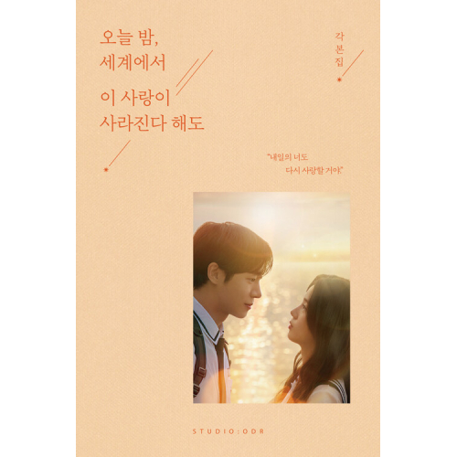 映画「今夜、世界からこの恋が消えても」脚本集