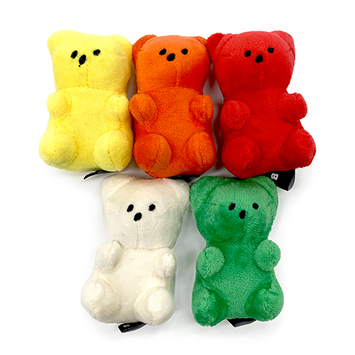 【BITE ME】≪カラーレッド≫グミベア ペット用玩具
